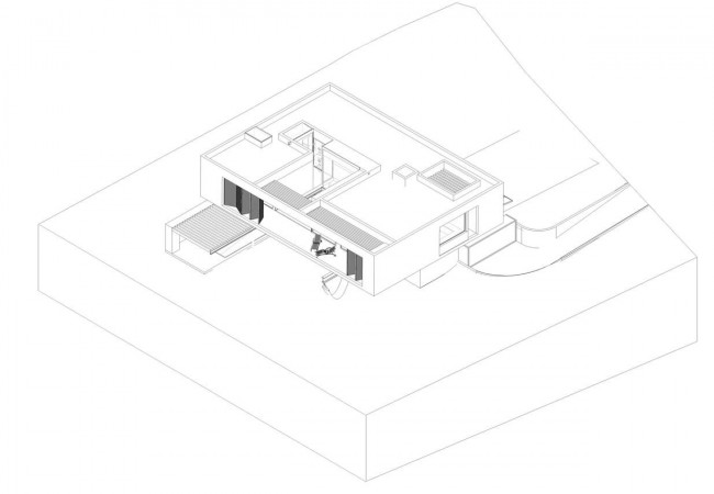 Axonometry_Bash_Residence